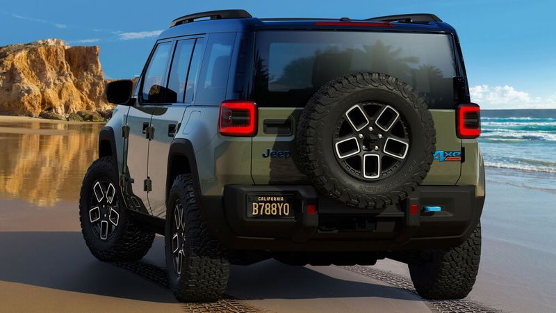 Optisches Vorbild für den Recon ist der Wrangler. (Bild: Jeep)
