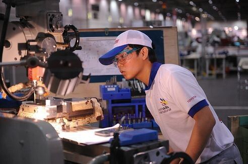 Impressionen von den World-Skills-Ausscheidungen in London 2011. (Bild: World-Skills)