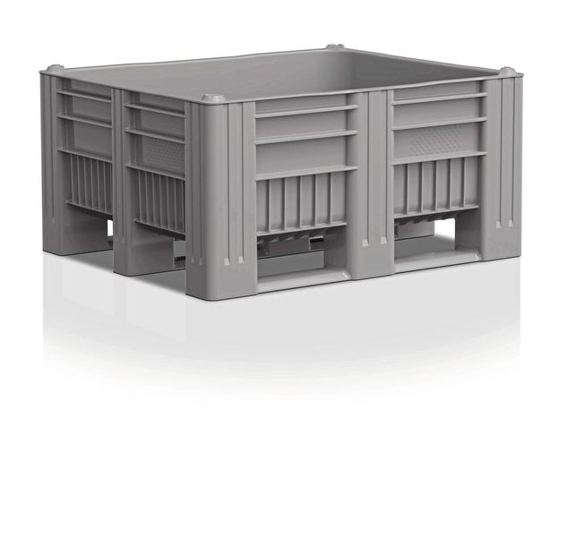Die neue CB3 Low ist eine besonders robuste und handliche Palettenbox und trägt eine Nutzlast von 750 Kilogramm. (Bild: Craemer)