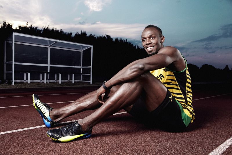 The world champion in his race-day kit. (Source: Puma)