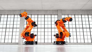 Durch seine große Reichweite und Dynamik setzt der KR TITAN ultra neue Maßstäbe in der Schwerlast-Automation. (Bild: Kuka)