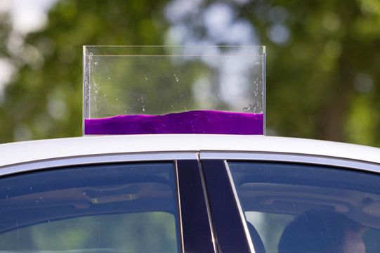 Zur Veranschaulichung: Ein Wasserbehälter auf dem Fahrzeug mit... (Archiv: Vogel Business Media)