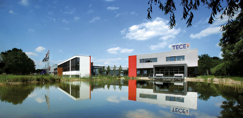 Tece-Hauptverwaltung mit Schulungszentrum in Emsdetten. (Bild: Tece)