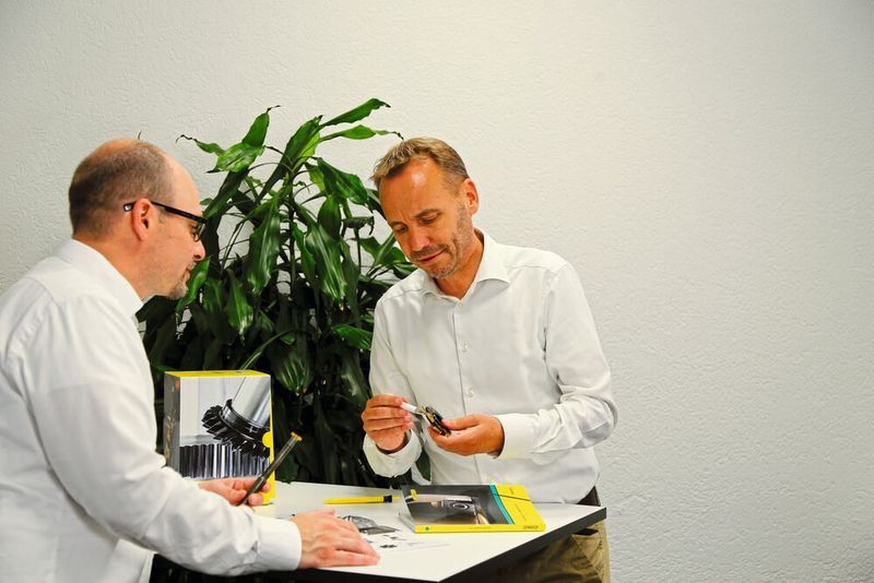 «Bei diesen Spezialisten müssen wir mit Technologie punkten, sonst haben wir keine Chance in deren Produktion zu kommen.» Christian Haberzeth, CEO Dihawag AG (Matthias Böhm)
