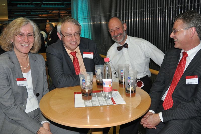 Evelyn Lorz, Herbert Sattler, Anton Vorsamer, Bernhard Westermaier (alle Fujitsu) (Archiv: Vogel Business Media)