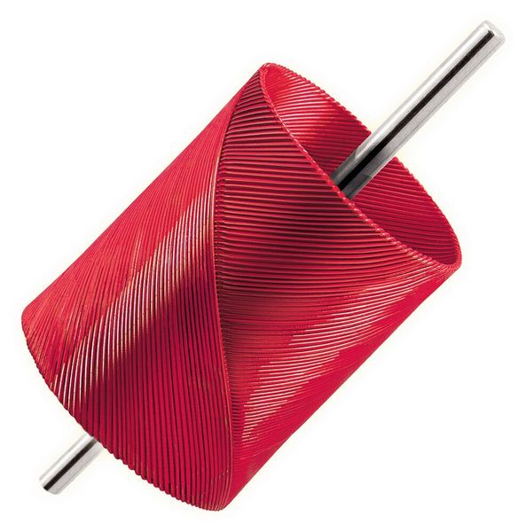 Die freitragende, eisenlose Rotorspule mit Schrägwicklung von Faulhaber. (Bild: Faulhaber)