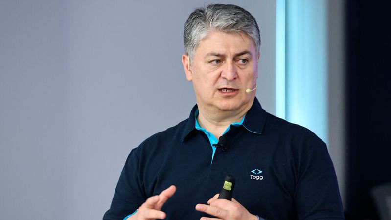Gürcan Karakas, CEO des türkischen Automobilherstellers Togg. Gürcan Karakas, CEO des türkischen Automobilherstellers Togg.