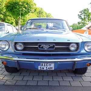 Die Meister-Classic 2021 der Kfz-Innung Oberbayern mit einem Ford Mustang Coupé, Baujahr 1966.(Bild:  Zietz/»kfz-betrieb«)