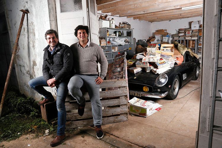 Die beiden Entdecker vom Auktionshaus Artcurial: Matthieu Lamoure (links) und Pierre Novikoff. (Foto: Artcurial)