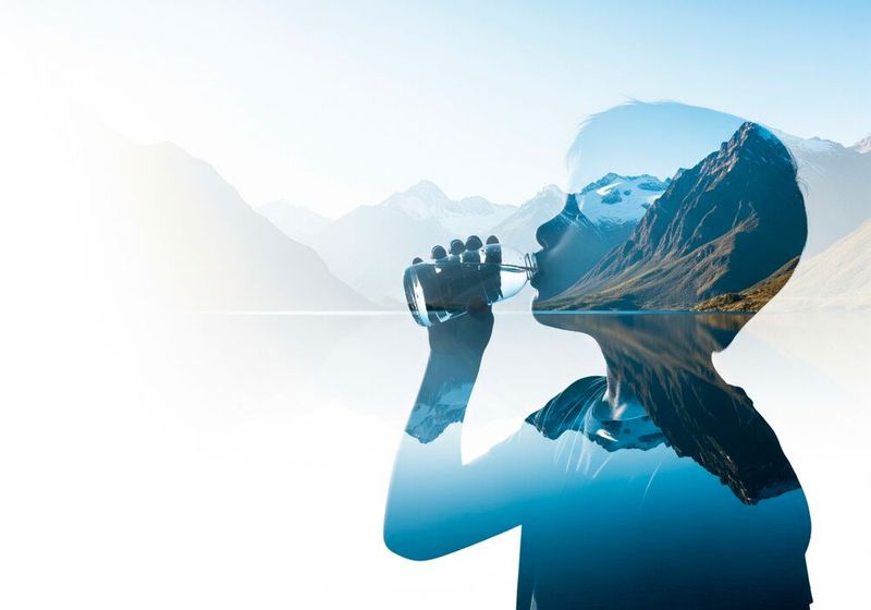 Eigentlich ist das Bild konzipiert für den World Water Day, dieses Jahr am 22. März. Doch Datacenter- beziehungsweise KI-Betreiber sollten sich bewusst sein, dass auch die IT viel Wasser benötigt, manchmal zu viel. (Bild: ©  Mujahid - stock.adobe.com / KI-generiert)