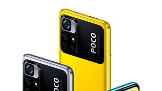 Das Poco M4 Pro 5G erscheint in den Farbvarianten Gelb, Schwarz und Blau. (Poco)