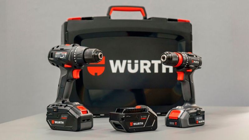 Die Abbildung zeigt eine Reihe von Produkten, die nach dem Cradle-to-Cradle-Standard zertifiziert ist.(Bild:  Würth)