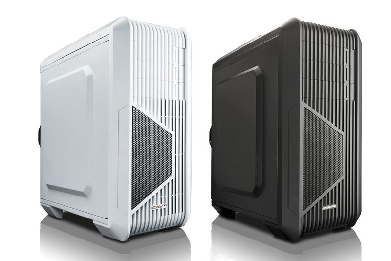 Der Midi-Tower iVektor ist das erste Produkt der Linie „Ahead of the Game“. Er ist in weiß und schwarz seit Mitte September erhältlich. (Bild: Enermax)