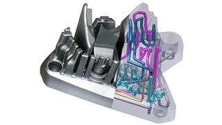 Renishaw’s newly acquired unit is said to have shown prowess in conformal cooling. (Source: Renishaw)