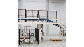 In der Transportanlage können auch schwere Säcke mühelos transportiert werden. (Bild: Copal)