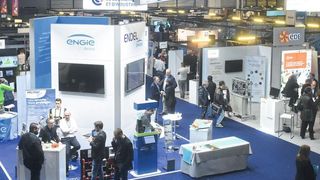 Ob Großkonzern oder Start-Up – auf der Messe Be 4.0 zeigten zahlreiche Unternehmen ihre Angebote zum Thema Industrie 4.0. (CATHERINE KOHLER)