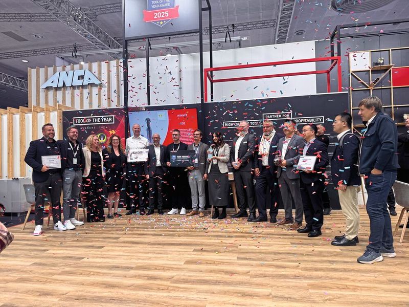 Anca verlieh den Preis Anca Tool of the Year. (Bild: VCG/Sonnenberg)