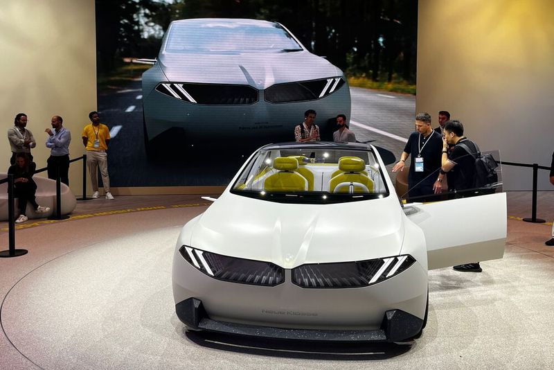 BMW blickt mit der „Vision Neue Klasse“ in die Zukunft. (Bild: Simon – VCG)