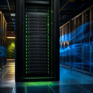 Bei der Planung und beim Betrieb von IT- und Storage-Architekturen führt kein Weg am Thema Nachhaltigkeit vorbei. (Bild: KI-generiert)