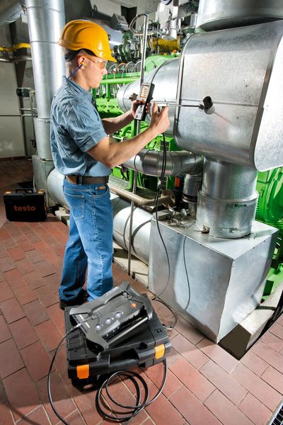 Das portable Emissionsmesssystem Testo 350 soll einfach zu bedienen sein, wie der Hersteller verspricht. (Bild: Testo)