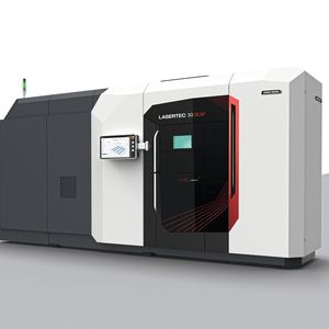 Mit der Lasertec 30 SLM 3. Generation optimiert DMG Mori den metallischen 3D-Druck durch einen innovativen, wechselbaren Baucontainer.(Bild:  DMG Mori)