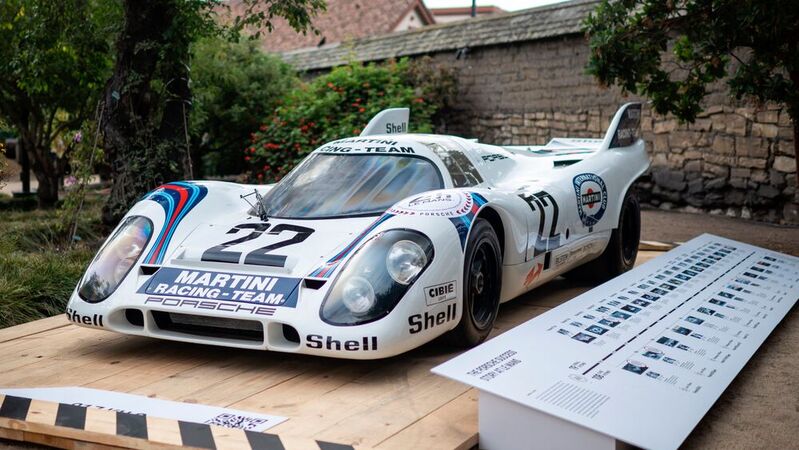 Kleine Enttäuschung in Monterey: Dieser Porsche 917K von 1970 aus dem Film „Le Mans“ blieb mit einem Gebot von 15 Millionen Dollar unverkauft. Erwartet hatte der Eigentümer mindestens 19 Millionen.
