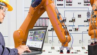 Roboter werden in Zukunft immer mehr für Standardaufgaben eingesetzt werden, damit Fachkräfte andere Aufgaben übernehmen können. (©kinwun - stock.adobe.com)