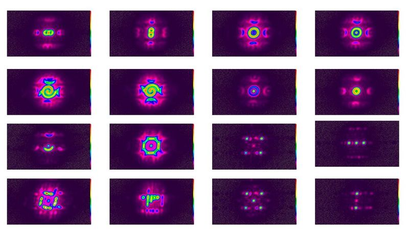 Beispiele für verschiedene Laserstrahlformen, die bei Schweißanwendungen eingesetzt werden. Diese zeigen, wie durch die Optimierung der Energieverteilung hervorragende Schweißnähte erzielt werden können. (Bild: Civan Lasers)