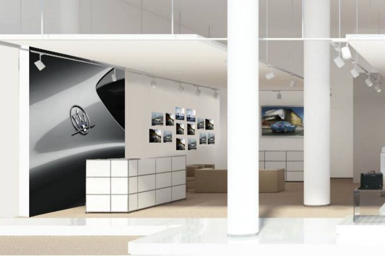 In der Stuttgartet Galleria Maserati sollen auch zahlreiche  Events stattfinden. (Foto: Maserati)