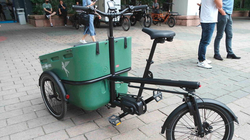 Bis zu 120 Kilogramm kann man mit dem Lastenrad „Pony 2“ transportieren.