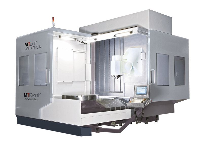 Fünf-Achs-Universalbearbeitungszentrum MT-Cut UD140-5A. (Bild: MTRent)