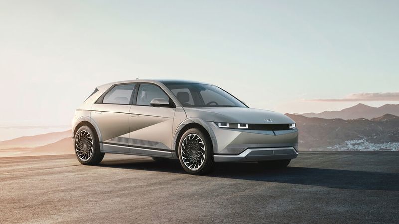 Mit dem SUV wollen die Koreaner ein Ausrufezeichen am Elektroautomarkt setzen. (Hyundai)