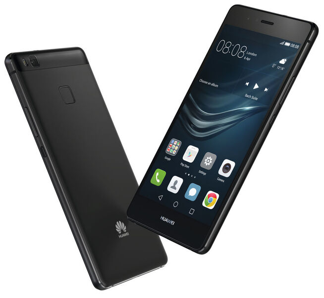 Das Huawei P9 lite ist in Schwarz,... (Bild: Huawei)
