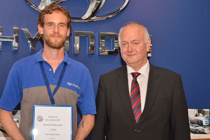 Bei den Technikern gab es zwei vierte Plätze. Einer davon ging an Steffen Zwick von S&K Automobile in Landau. (Hyundai)