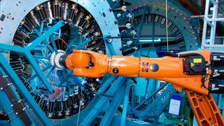 Zwei Drittel der deutschen Maschinenbauer planen weitere Investitionen in Robotertechnologie. (Hirschmann)