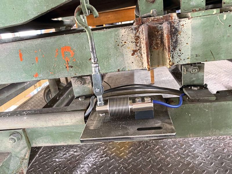 Erfassung der Bandbelastung durch die Biegestab-Wägezelle T66  (Bild: MTS MessTechnik Sauerland GmbH)