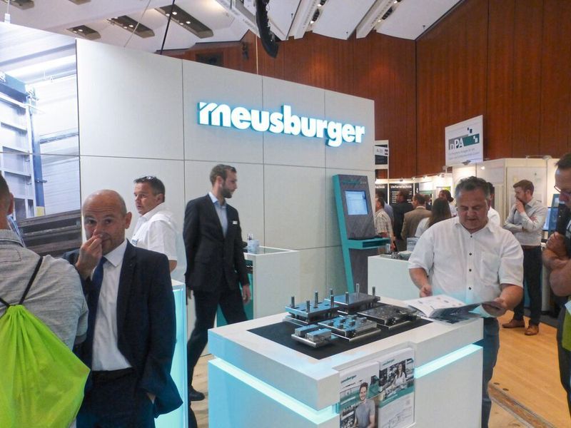 Imperssionen vom Messerundgang der Stanztec 2018 in Pforzheim. (Vogel/Finus)