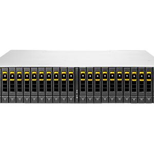 Das 2-node-Basismodell von HP StoreServ 7450 von vorne betrachtet.