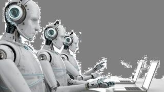 KI-Systeme machen stetig Fortschritte – und das erst seit ein paar Jahren! Viele Bundesbürger treibt deshalb die Angst um, dass einmal eine KI auf ihrem Arbeitsplatz „sitzt“. Hier das Ergebnis von zwei Umfragen ... (Bild: Robotniks)