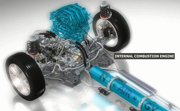 Einen hydraulischen Hybrid-Antrieb für PKWs wollen PSA und Bosch zusammen entwickeln (Bild: PSA Peugeot Citroën)