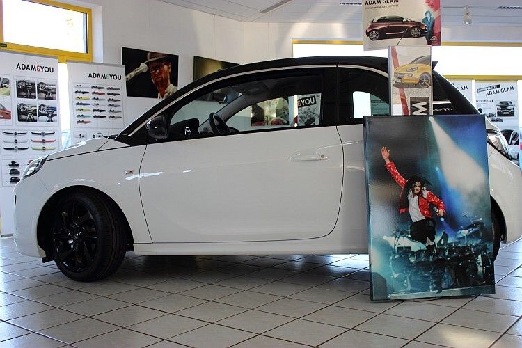 „How cute“ würde Michael Jackson wahrscheinlich flöten, wenn er den Opel Adam noch sehen könnte. (Foto: Bernhardt)