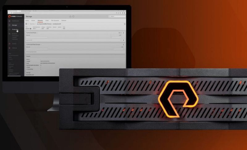 Falls die Leistung des Flasharray//RC20 nicht ausreicht, ist ein Upgrade auf R4-Controller mit Sapphire-Rapids-Prozessoren möglich. (Bild: Pure Storage)
