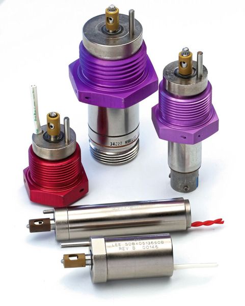 Magnetventile von Lee für die Luftfahrt sowie Oiltool-Anwendungen. (Bild: Lee Hydraulik)