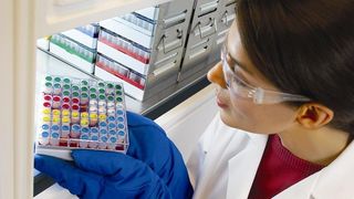 1 Zur Lagerung von empfindlichen oder wertvollen Laborproben gehören Tiefkühlschränke zur Standardausrüstung im Labor. (Bilder: Thermo Fisher Scientific) (Archiv: Vogel Business Media)