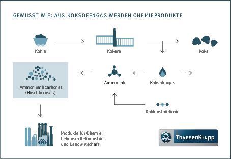 Converting coke oven gas into chemicals (Picture: Thyssen Krupp)