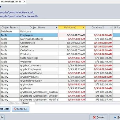 Total Access Detective integriert sich als Add-in direkt in Microsoft Access und erweitert die Entwicklungsumgebung um eine umfassende Vergleichsfunktion. (Bild: Joos – FMS)