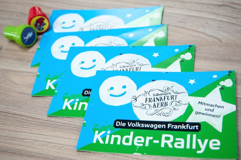 Die Kinder konnten das Autohaus spielerisch erkunden. (Volkswagen Automobile Frankfurt)