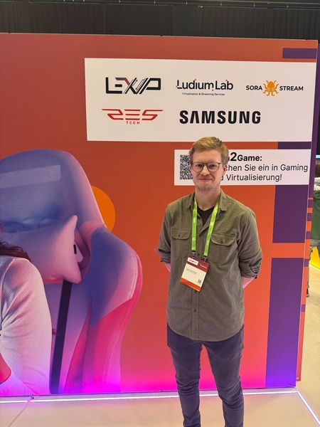 Gaming Area mit Jannes Determeyer (ALSO) (Bild: Vogel IT-Medien GmbH)