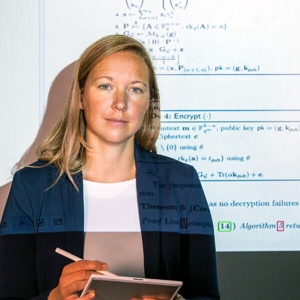 Antonia Wachter-Zeh, Professorin für Codierung und Kryptographie an der Fakultät für Elektrotechnik und Informationstechnik der Technischen Universität München (TUM)
