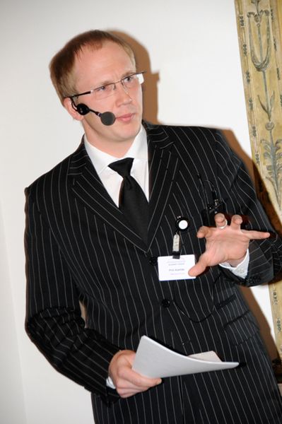 Seinen Abschluss fand der erste Tag des eGovernment Summit mit dem Auftritt von Priit Alamäe. (Archiv: Vogel Business Media)